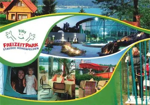 AK / Ansichtskarte  Hohenfelden_Thueringen Freizeitpark Stausee Campingplatz Ferienhaeuser Erlebnisbad Strandbad Wildgehege Restaurants