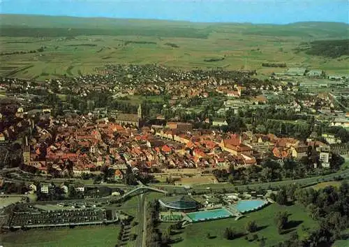 AK / Ansichtskarte  Bad_Neustadt_Saale Panorama Naturpark Bayerische Rhoen