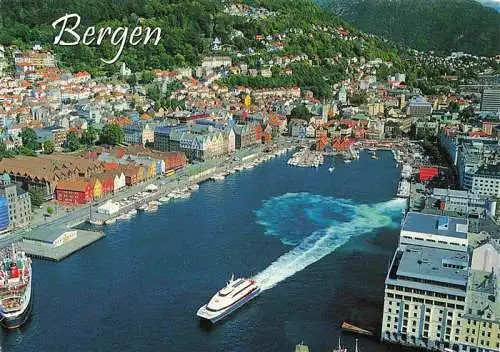 AK / Ansichtskarte 73985415 Bergen_Norwegen Hafen