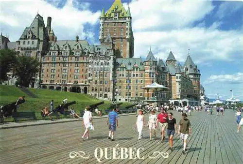 AK / Ansichtskarte  QUEBEC_Canada Château Frontenac Terrasse Dufferin