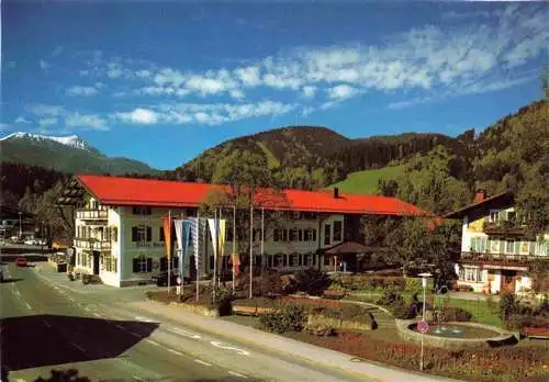 AK / Ansichtskarte  BAD_WIEssEE_Tegernsee Lindenplatz Hotel Gasthof zur Post