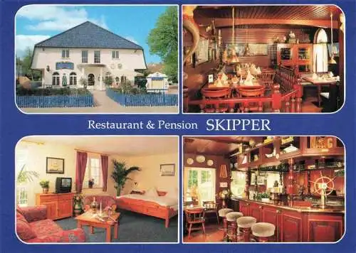 AK / Ansichtskarte 73985467 Zingst_Ostseebad Restaurant Pension Skipper