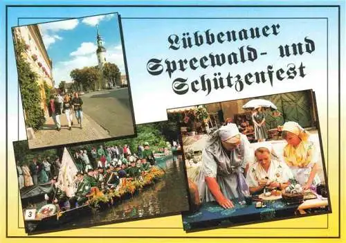 AK / Ansichtskarte  Luebbenau_Spreewald Luebbenauer Spreewald- und Schuetzenfest