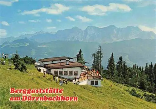 AK / Ansichtskarte  Reit_Winkl Berggaststaette am Duerrnbachhorn Alpenpanorama