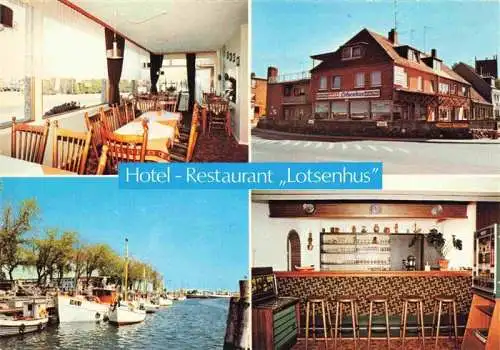 AK / Ansichtskarte  HEILIGENDAMM_Ostseebad_Bad_Doberan Hotel Restaurant Lotsendes Gaststube Bar Bootshafen