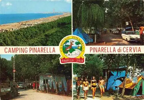 AK / Ansichtskarte 73985502 Pinarella_di_Cervia_IT Campingplatz Eingang Strand