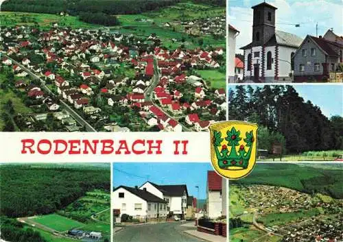 AK / Ansichtskarte 73985529 Rodenbach_Buedingen Fliegeraufnahmen Ortspartien
