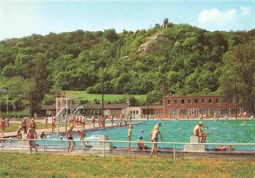 AK / Ansichtskarte  Bad_Sulza_Thueringen Soleschwimmbad