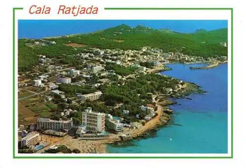 AK / Ansichtskarte  Cala_Ratjada_Mallorca Fliegeraufnahme