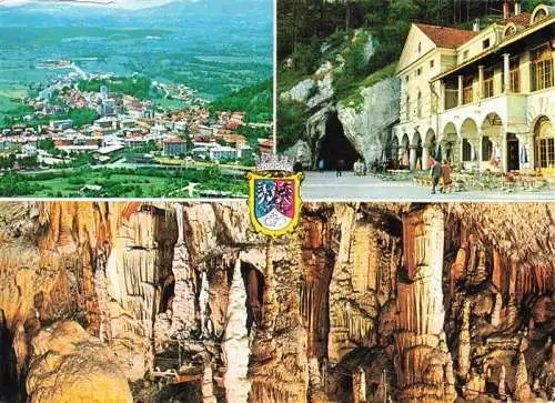AK / Ansichtskarte 73985573 Postojna_Adelsberg_Slovenia Panoram Ortspartie Grotten