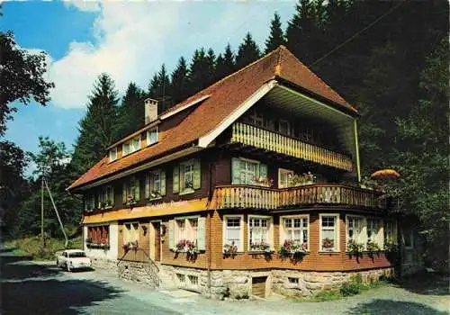 AK / Ansichtskarte 73985577 Menzenschwand Gasthof Pension Waldeck