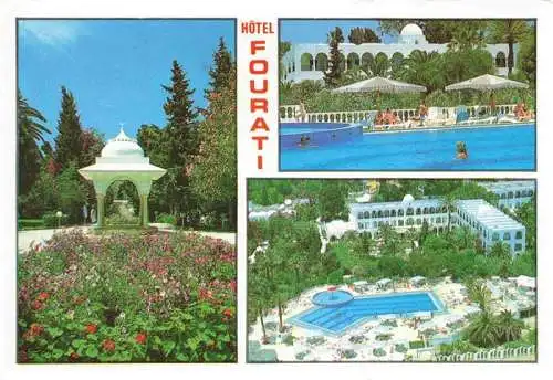 AK / Ansichtskarte 73985586 Hammamet_Tunesie Hotel Fourati Pavillon Pool