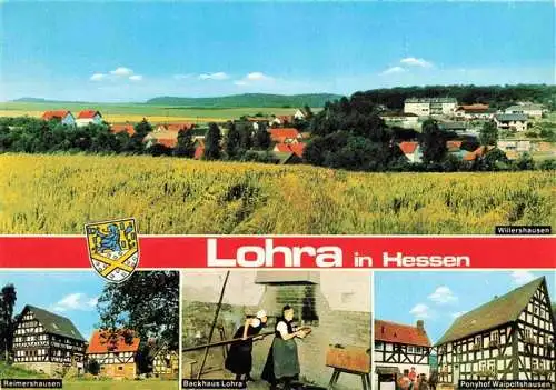 AK / Ansichtskarte  Lohra_Hessen Willershausen Reimershausen Backhaus Laura Ponyhof Walpoltshausen