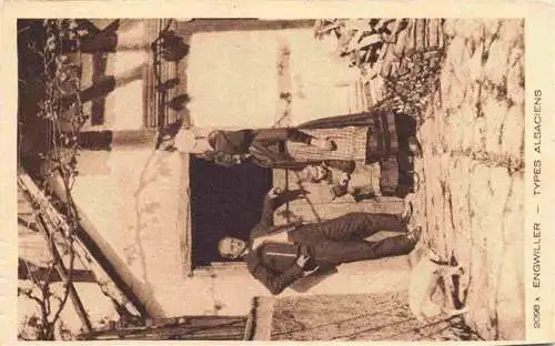 AK / Ansichtskarte  Engwiller_Engweiler_67_Bas-Rhin Types Alsaciens Collection l'Alsace