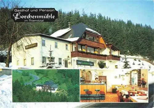 AK / Ansichtskarte 73985686 Wallenfels_Oberfranken Gasthof Pension Lorchemuehle im Thiemitztal Frankenwald