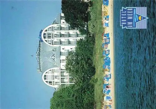 AK / Ansichtskarte 73985714 Binz_Ruegen Hotel Am Meer Strandpromenade