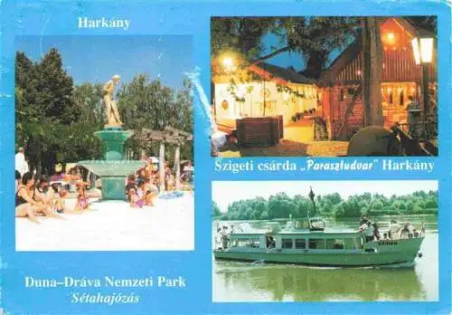 AK / Ansichtskarte  Harkany_Bad Duna-Drava Nemzeti Park Szigeti scarda Parasztudvar