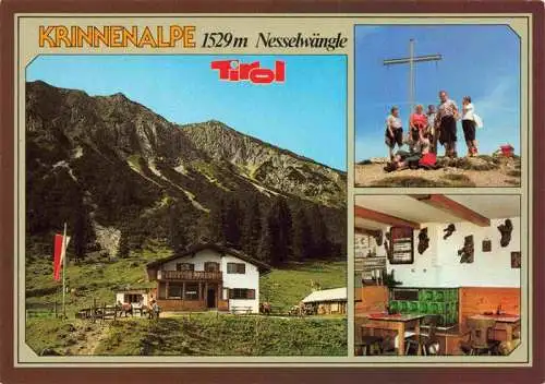 AK / Ansichtskarte  Nesselwaengle_Tirol_AT Krinnenalpe Bergwandern Gipfelkreuz