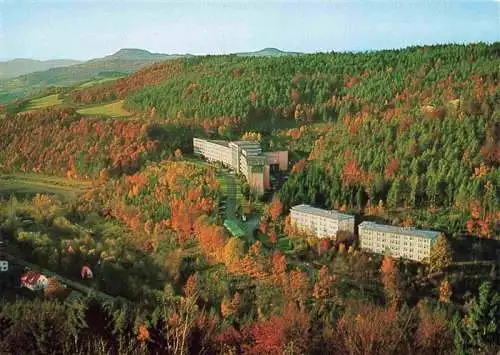 AK / Ansichtskarte  Schwabthal_Schwabtal_Bad_Staffelstein_Bayern Sanatorium Lautergrund im Hintergrund der Staffelberg