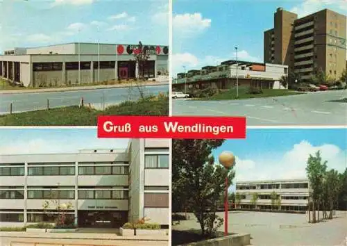 AK / Ansichtskarte  Wendlingen_Neckar Sporthalle Gymnasium