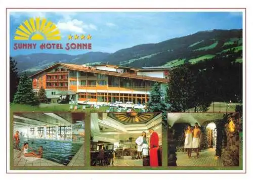 AK / Ansichtskarte 73985769 Kirchberg_Tirol_AT Sunny Hotel Sonne Hallenbad Foyer Wellness
