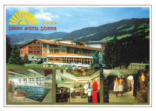 AK / Ansichtskarte  Kirchberg_Tirol_AT Sunny Hotel Sonne Hallenbad Foyer Wellness