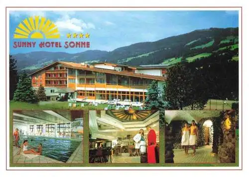 AK / Ansichtskarte 73985770 Kirchberg_Tirol_AT Sunny Hotel Sonne Hallenbad Foyer Wellness