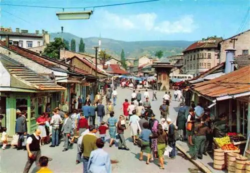 AK / Ansichtskarte 73985772 Sarajevo_Bosnia-Herzegovina Bascarsija