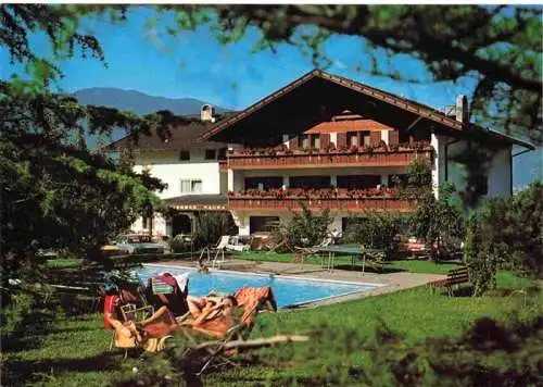 AK / Ansichtskarte 73985789 Schenna_Meran_Trentino_IT Hotel Erzherzog Johann Swimming Pool