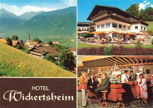 AK / Ansichtskarte  Verdins Hotel Wickertsheim Bar Terrasse Panorama