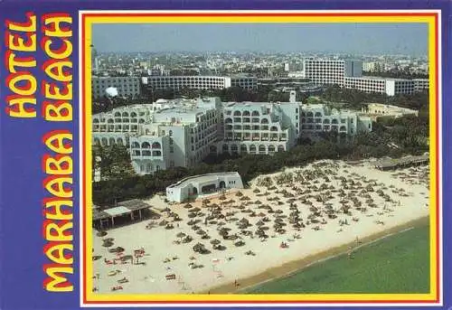 AK / Ansichtskarte 73985805 Sousse_Tunesie Hotel Marhaba Beach vue aérienne