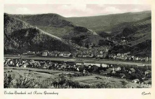 AK / Ansichtskarte  Traben-Trarbach_Mosel Panorama mit Ruine Grevenburg