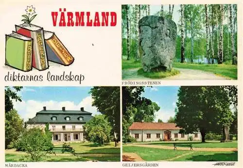 AK / Ansichtskarte  Vaermland_Region Froedingsstenen Marbacka Museum Geijersgarden