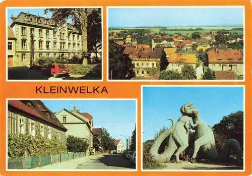 AK / Ansichtskarte  Kleinwelka Teilansichten Skluptur Stadtpanorama