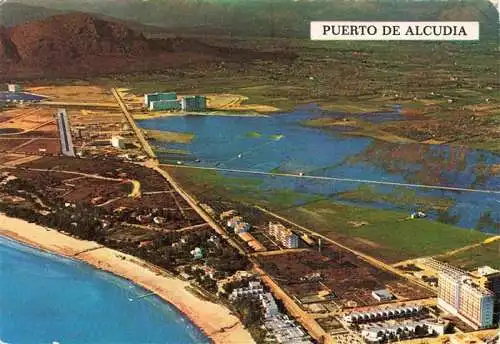 AK / Ansichtskarte 73985846 Puerto_de_Alcudia_Mallorca_ES Vista aérea