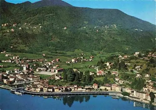 AK / Ansichtskarte  Ponte-Tresa_Lago_di_Lugano_TI Panorama