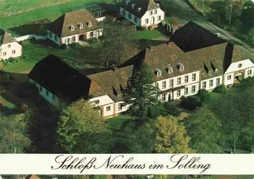 AK / Ansichtskarte  Neuhaus_Solling Schloss ehem. koenigliches Jagdschloss 18. Jhdt. Georg III