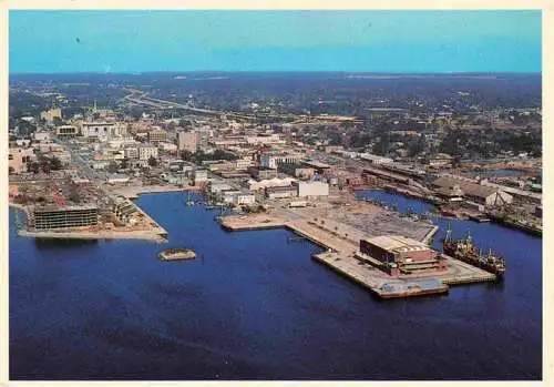 AK / Ansichtskarte  Pensacola_Beach_Florida_USA Aerial view of downtown