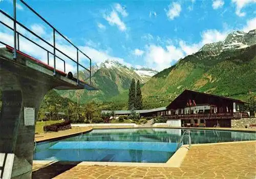 AK / Ansichtskarte  Algund_Merano_Suedtirol_IT Schwimmbad