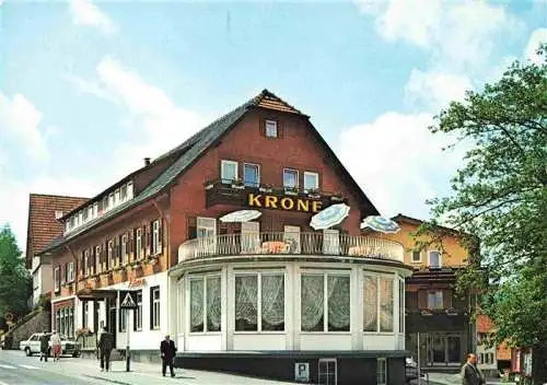AK / Ansichtskarte 73985946 Baiersbronn_Schwarzwald Hotel Gasthof Krone mit Gaestehaus