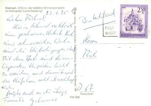AK / Ansichtskarte  Kleinarl_AT im Kleinarltal mit Ennskraxen
