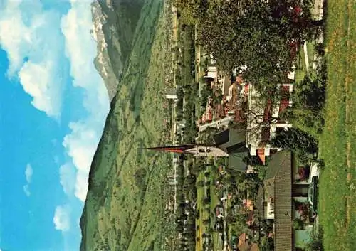 AK / Ansichtskarte 73986018 Schaanwald_Liechtenstein_FL Panorama mit Kirche