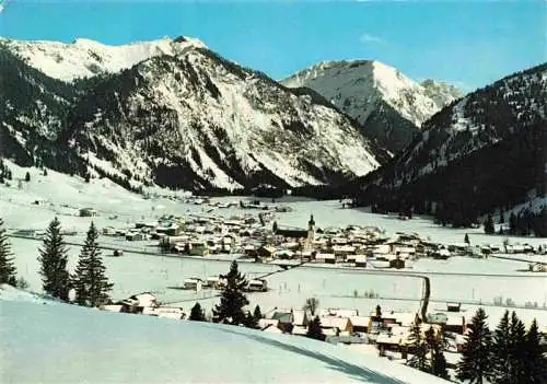 AK / Ansichtskarte  Tannheim_1097m_Tirol_AT mit Lachenspitze