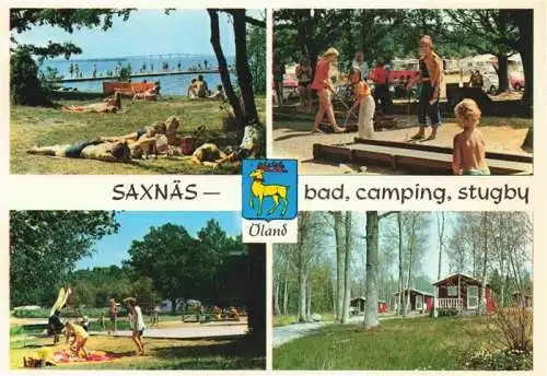 AK / Ansichtskarte 73986031 oeland_Sweden Saxnaess bad camping stugby