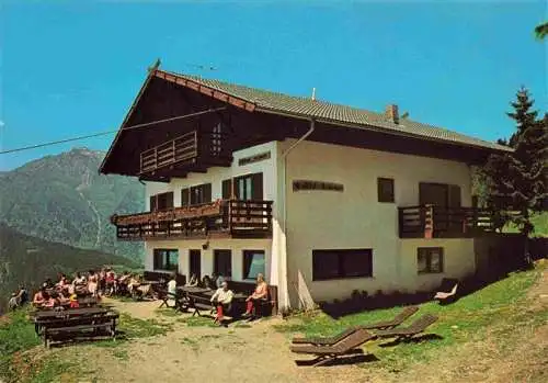 AK / Ansichtskarte  Tall_Schenna_Suedtirol_IT Gasthof Hochriss Terrasse