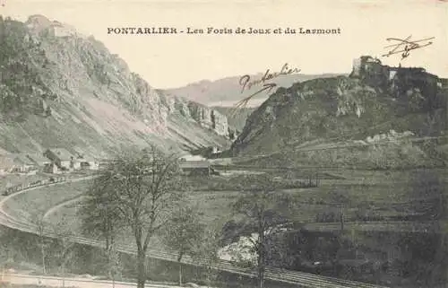 AK / Ansichtskarte  Pontarlier_25_Doubs Panorama Forts de Joux et du Larmont