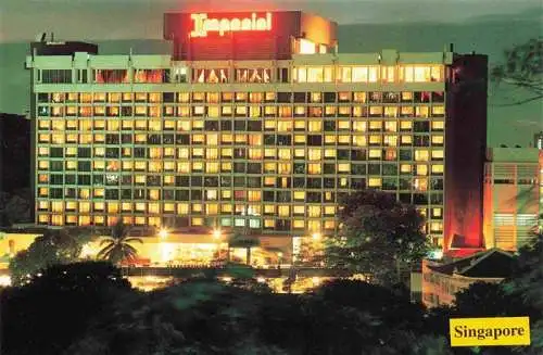 AK / Ansichtskarte 73986096 Singapore Hotel Imperial at night