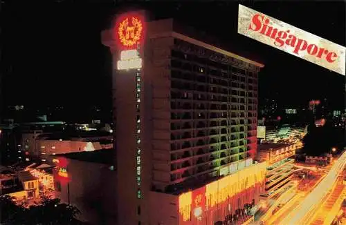 AK / Ansichtskarte 73986097 Singapore Hotel Phoenix at night