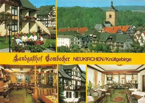 AK / Ansichtskarte  Neukirchen_Knuellgebirge Landgasthof Combecher Kur- und Sporthotel Restaurant Altstadt