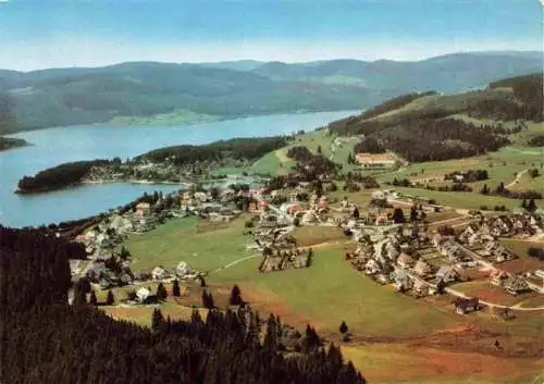 AK / Ansichtskarte  Schluchsee Panorama Hoehenluftkurort Wintersportplatz im Schwarzwald